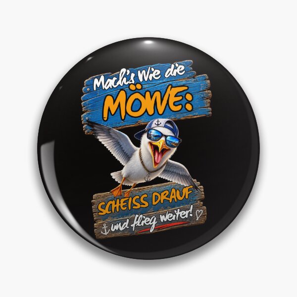 Item preview, Do it like the seagull – screw it and fly on. designed and sold by Zerberus71.