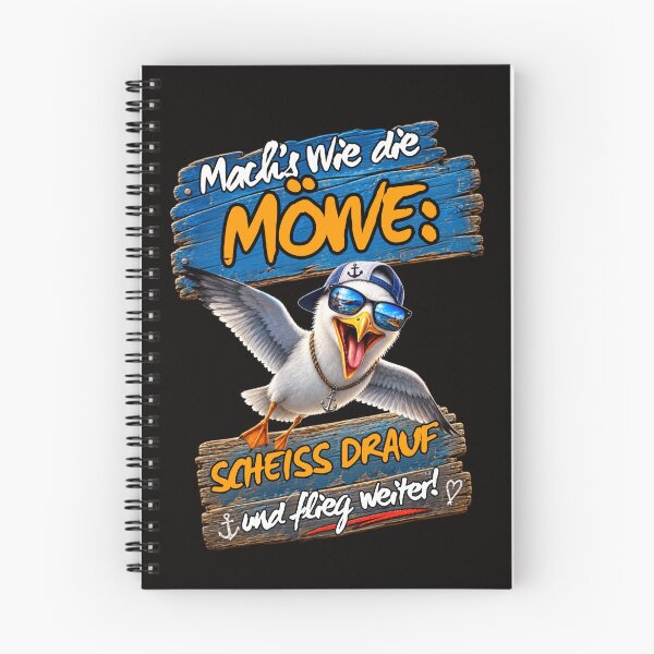 Item preview, Do it like the seagull – screw it and fly on. designed and sold by Zerberus71.
