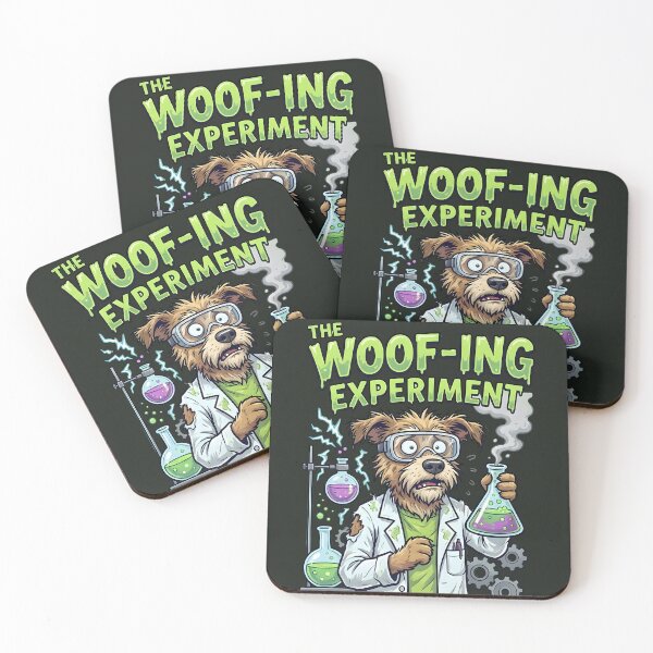 Item preview, Funny Science Dog | The Woof-ing Experiment designed and sold by SillyPawsStudio.