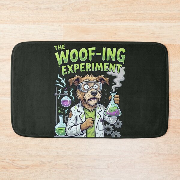 Item preview, Funny Science Dog | The Woof-ing Experiment designed and sold by SillyPawsStudio.