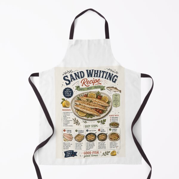 Item preview, Easy Sand Whiting Recipe Simple, Fresh & Delicious designed and sold by Yellowriversss.