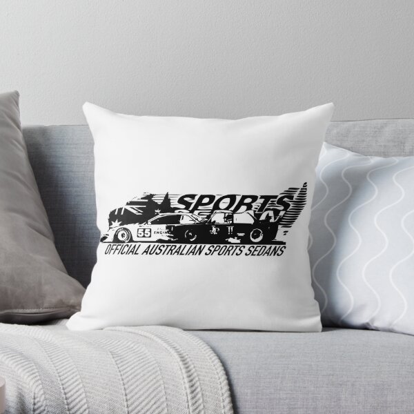 Official Sports Sedans Throw Pillow