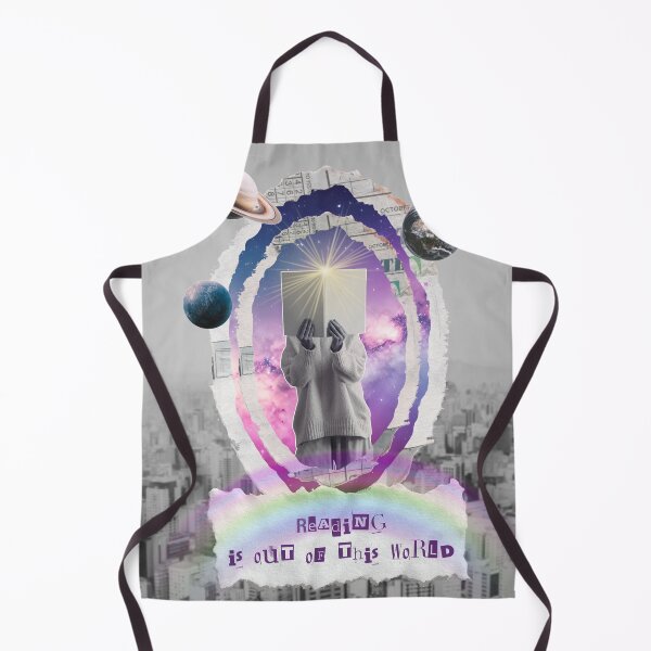 Item preview, Reading Is Out Of This World Cosmic Collage designed and sold by tellia-kallisto.