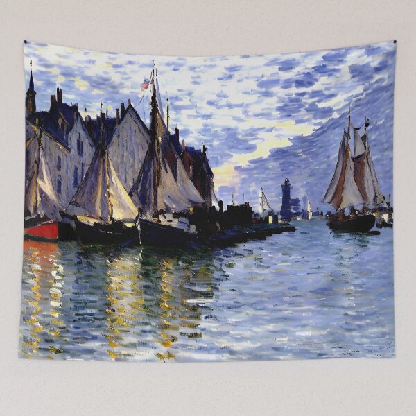 Item preview, Sailing Boats at Honfleur  designed and sold by artdesignsnow.