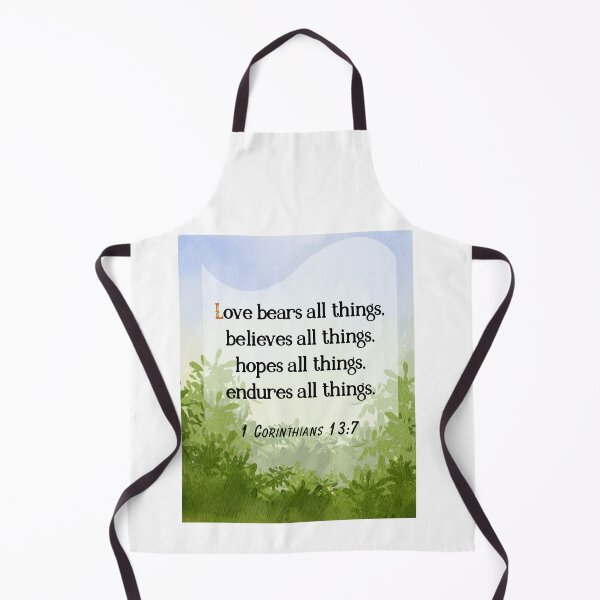 Item preview, Bible Verse: 1st Corinthians 13:7 designed and sold by Tinta .co.