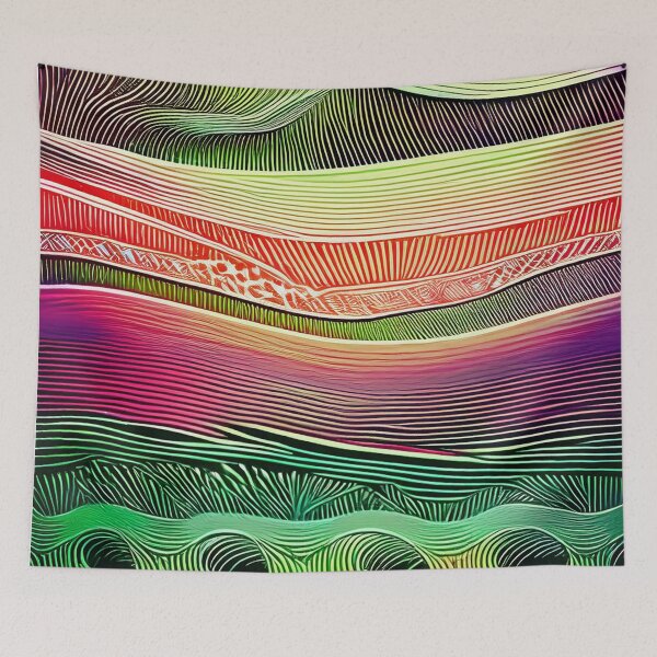 Item preview, Rolling in colour 4 - AI designed and sold by Margo Humphries.