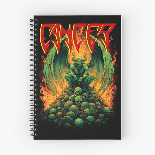 Item preview, Horned Demon Sitting Atop Pile Of Skulls In Flames designed and sold by GarrisonKling1.