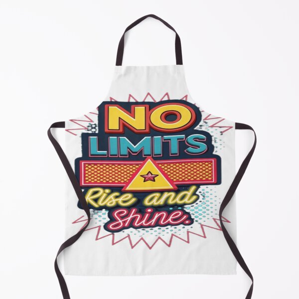 Item preview, No Limits Rise and Shine Motivational Positive Quote Design designed and sold by WantStyleyou.