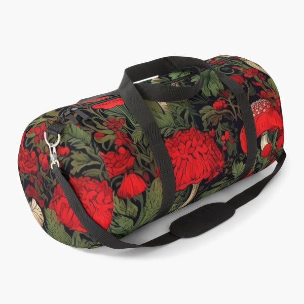 Item preview, A Vibrant and Intricate Red Mushrooms Surrounded by Lush Greenery Seamless Patterns Forest Vibe designed and sold by Matt_Smith.