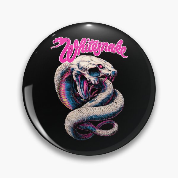 Item preview, Coiled Skeleton Snake With Pink Fangs And Glowing Eye designed and sold by GarrisonKling1.