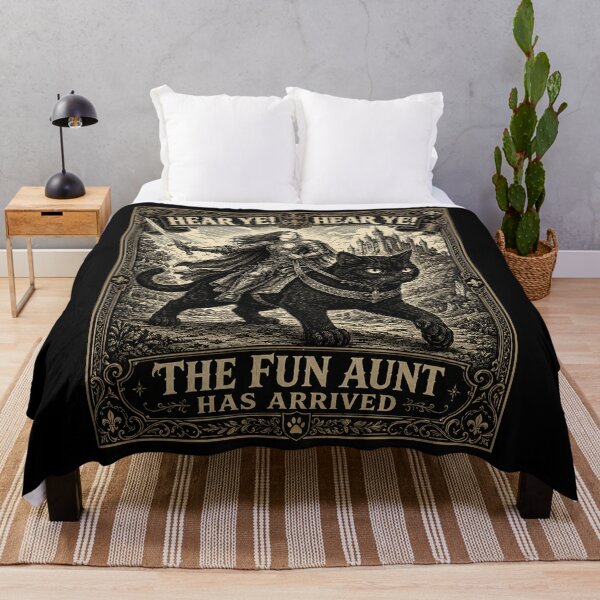 Item preview, Fun Aunt, Funny Knight Cat, Medieval Auntie Gift, Cool Aunt, Cat Lover Gift designed and sold by Cchotlan.