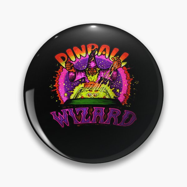 Item preview, Wizard Character Playing Pinball designed and sold by Nonailam.