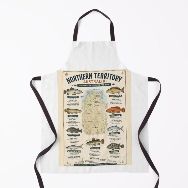 Item preview, Northern Territory Fishing Calendar Best Time to Fish NT designed and sold by Yellowriversss.