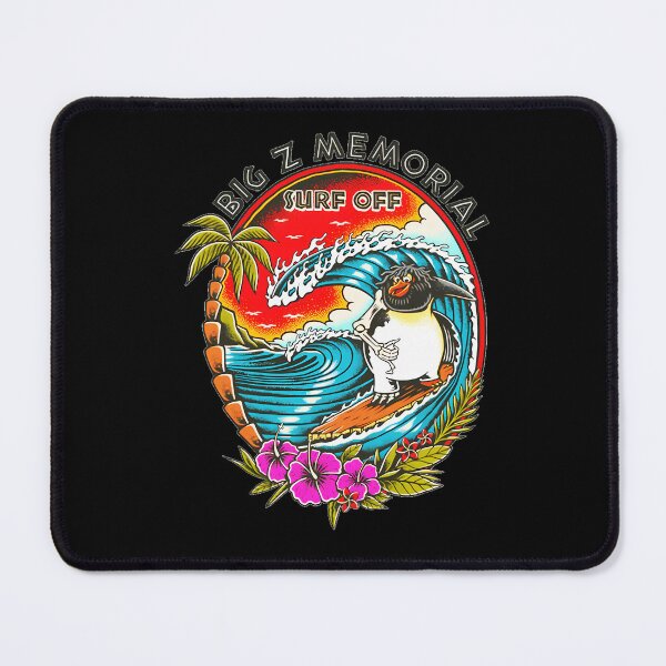 Item preview, Surfing Large Wave Sunset Palm Frame designed and sold by abizar81.