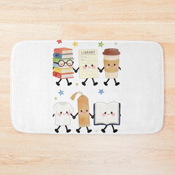 Item preview, Cute Book Stack Library Card Coffee Shirt designed and sold by MOCH- ART.