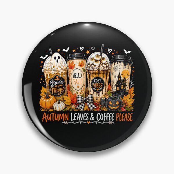 Item preview, Autumn Leaves And Coffee Please designed and sold by bajsanti.