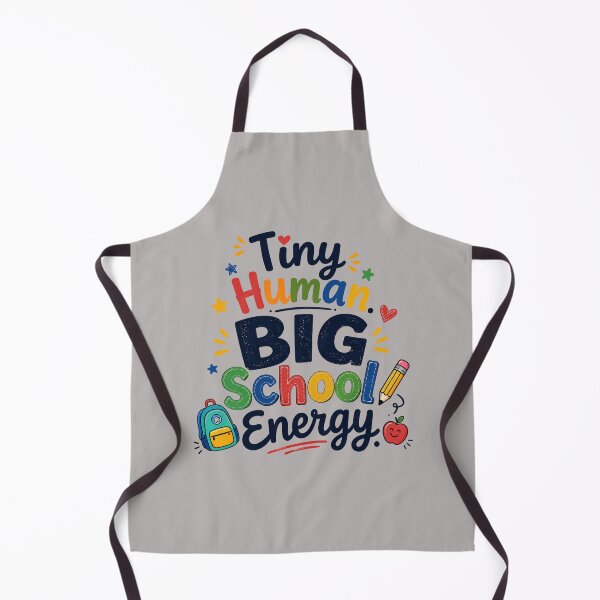Item preview, Tiny Human BIG School Energy, Fun Back to School Kids Design designed and sold by Right-UR.