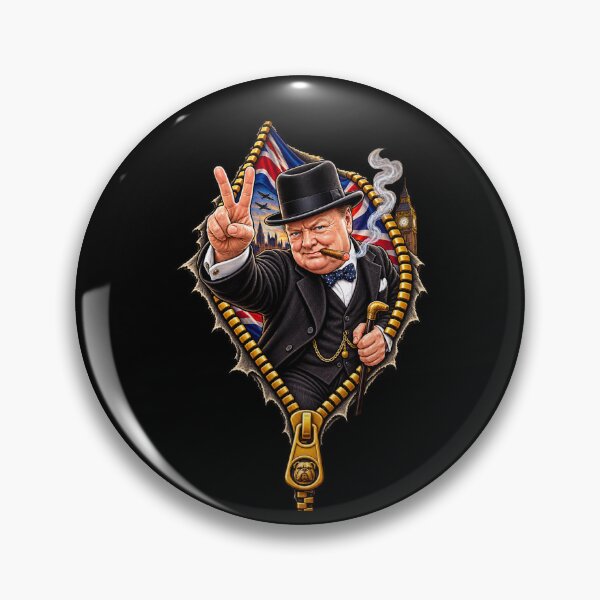 Item preview,  Unzip Your Inner Churchill designed and sold by halibutgoatramb.