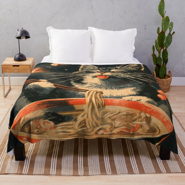Item preview, Ukiyo-e Ramen Cat Japanese Food Vintage designed and sold by GrinGalore.