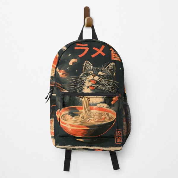Item preview, Ukiyo-e Ramen Cat Japanese Food Vintage designed and sold by GrinGalore.