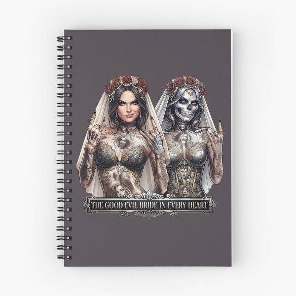 Item preview, Brutal Evil Bride Tattoo Corset designed and sold by Voodoo Store Paranormal Collections.