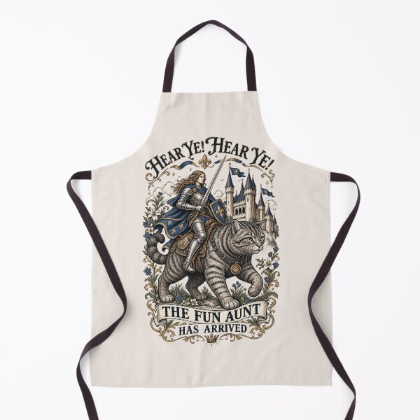 Item preview, Fun Aunt Funny Knight Cat Medieval Auntie Cool Cat Lover Gift designed and sold by Cchotlan.