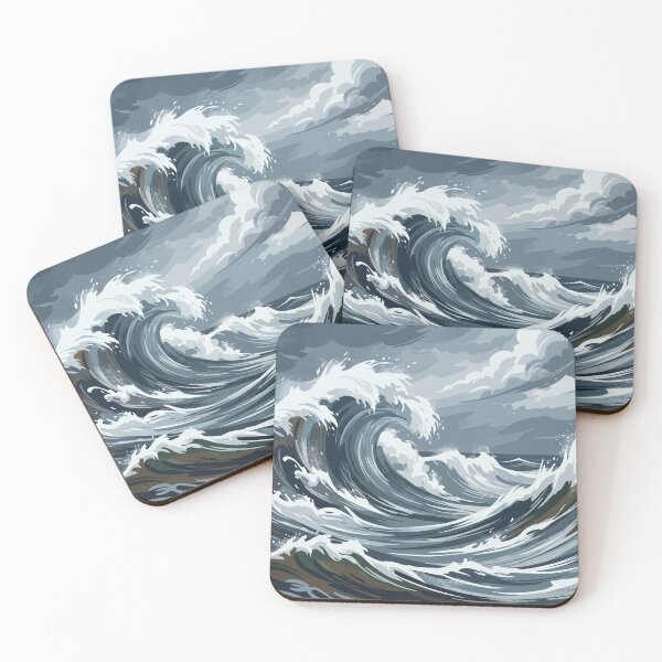 Item preview, Homage to The Great Wave | Japanese Ocean Art designed and sold by Prachodayat Artworks.