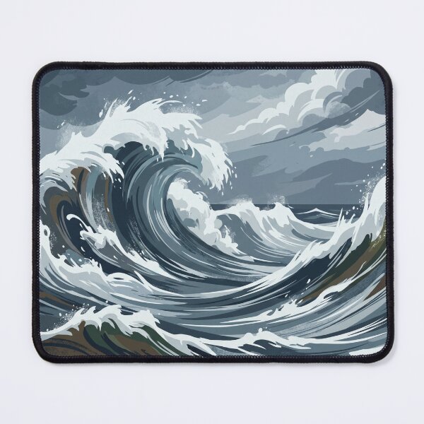 Item preview, Homage to The Great Wave | Japanese Ocean Art designed and sold by Prachodayat Artworks.