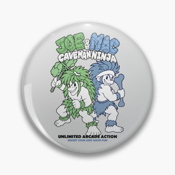 Item preview, Joe and Mac Caveman Ninja designed and sold by Sarcastic Panda.