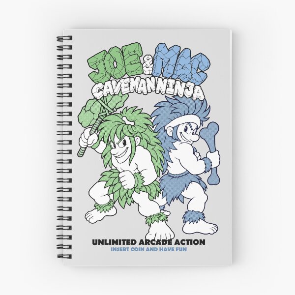 Item preview, Joe and Mac Caveman Ninja designed and sold by Sarcastic Panda.
