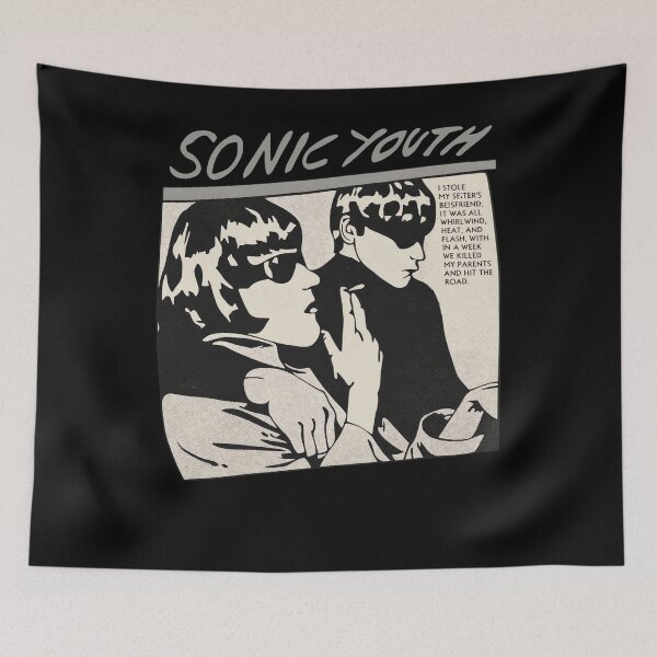 Item preview, Sonicc Youth Inspired Black and White designed and sold by viekneehgamb.