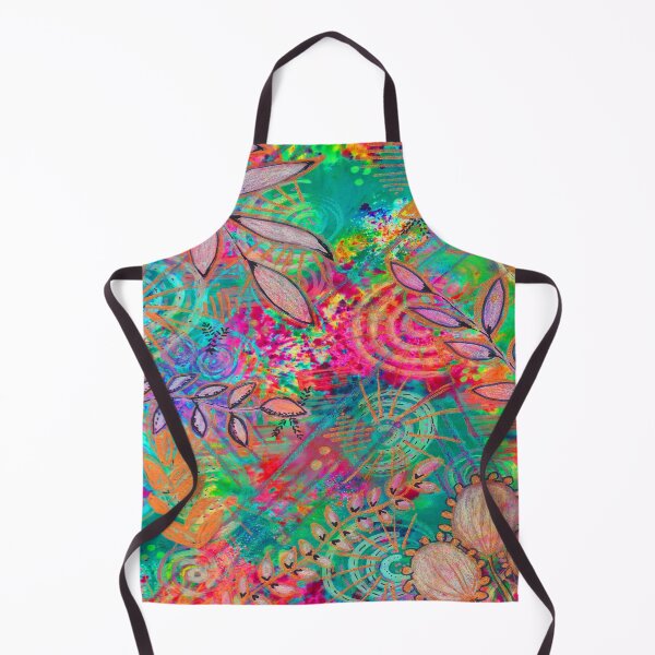 Item preview, Garden with spiderwebs  designed and sold by Jill Brooke.