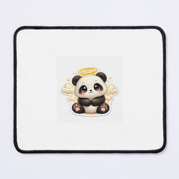 Item preview, Innocent Panda Sticker Kawaii Cute Animal Meme for Sweet Friends & Panda Lovers designed and sold by CutePrintCorner.