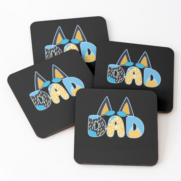 Item preview, Whimsical Bluey Inspired DAD Motif designed and sold by TijanaARTSt88.