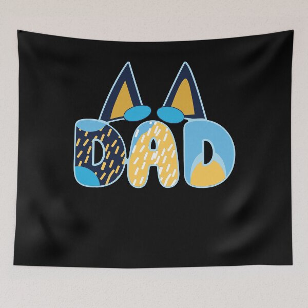 Item preview, Whimsical Bluey Inspired DAD Motif designed and sold by TijanaARTSt88.