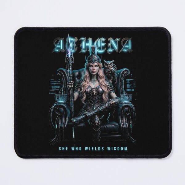 Item preview, Cyber Athena – Modern Goddess of Wisdom and War designed and sold by OnceUponaPlanet.