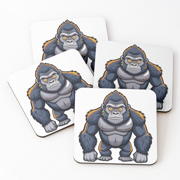 Item preview, Gorilla cartoon character  designed and sold by Dilshan Chathuranga.
