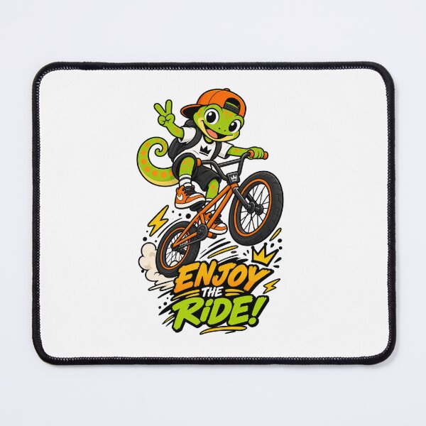 Item preview, Gecko Boy Enjoy the Ride BMX Cycling designed and sold by ismai6.