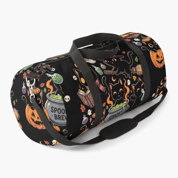 Item preview, Spooky Brew Cute Black Cat Witches Kawaii Halloween designed and sold by AdyKurniawan.