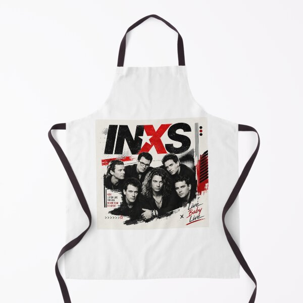 Item preview, INXS Retro Rock Band Graphic Poster designed and sold by ujjawal.