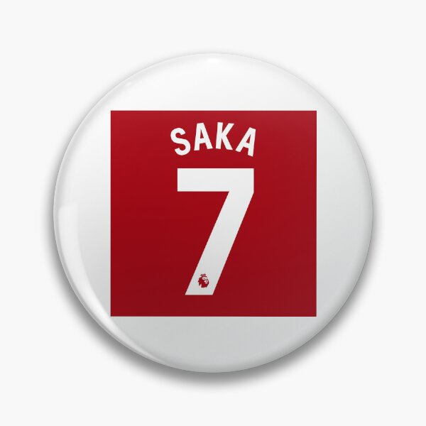Item preview, Bukayo Saka 7 Jersey Name  Number designed and sold by laronhsi-eh.