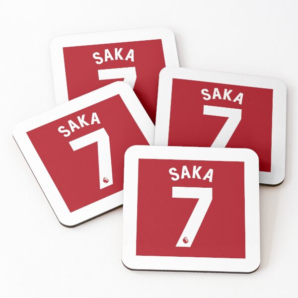 Item preview, Bukayo Saka 7 Jersey Name  Number designed and sold by laronhsi-eh.