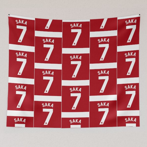 Item preview, Bukayo Saka 7 Jersey Name  Number designed and sold by laronhsi-eh.