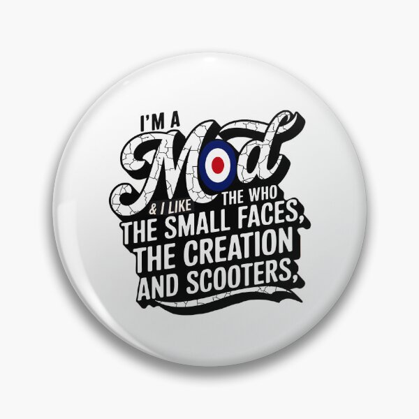 Item preview, Mod Subculture Music Fan Typography designed and sold by RafaelFarrell.