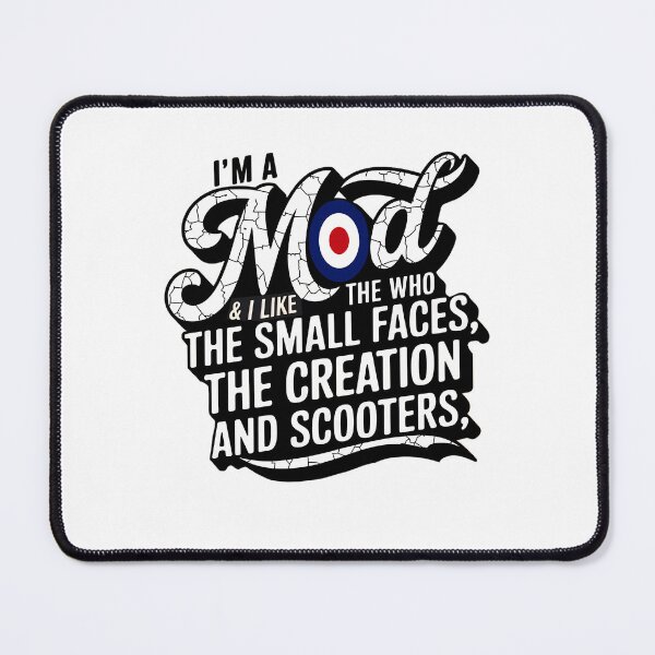 Item preview, Mod Subculture Music Fan Typography designed and sold by RafaelFarrell.