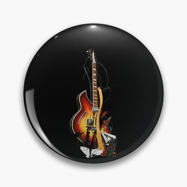 Item preview, Broken Electric Guitar Instrument Rock designed and sold by RafaelFarrell.
