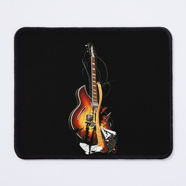 Item preview, Broken Electric Guitar Instrument Rock designed and sold by RafaelFarrell.