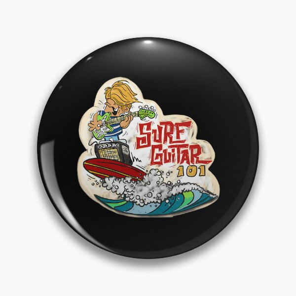 Item preview, Surf Guitar 101 Murphy Surfing Wave With Guitar designed and sold by JaydaSchuster.