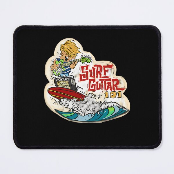 Item preview, Surf Guitar 101 Murphy Surfing Wave With Guitar designed and sold by JaydaSchuster.