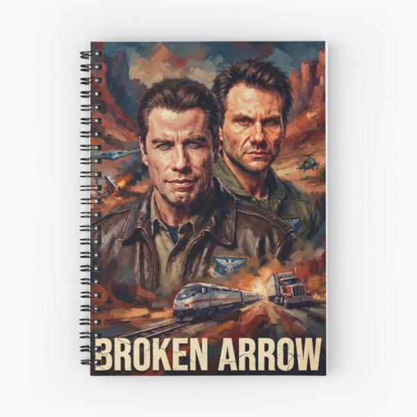 Item preview, Broken Arrow Action Thriller Fine Art Tribute designed and sold by Art's Diner.